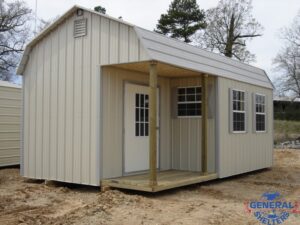 Lofted Barn with Side Porch