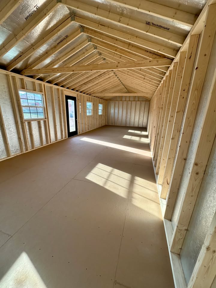 14'W x 40'L A-Frame Shed (Tall Wall Pkg) - Image 2