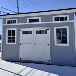 Affordable modern shed building for sale in Bowie, TX